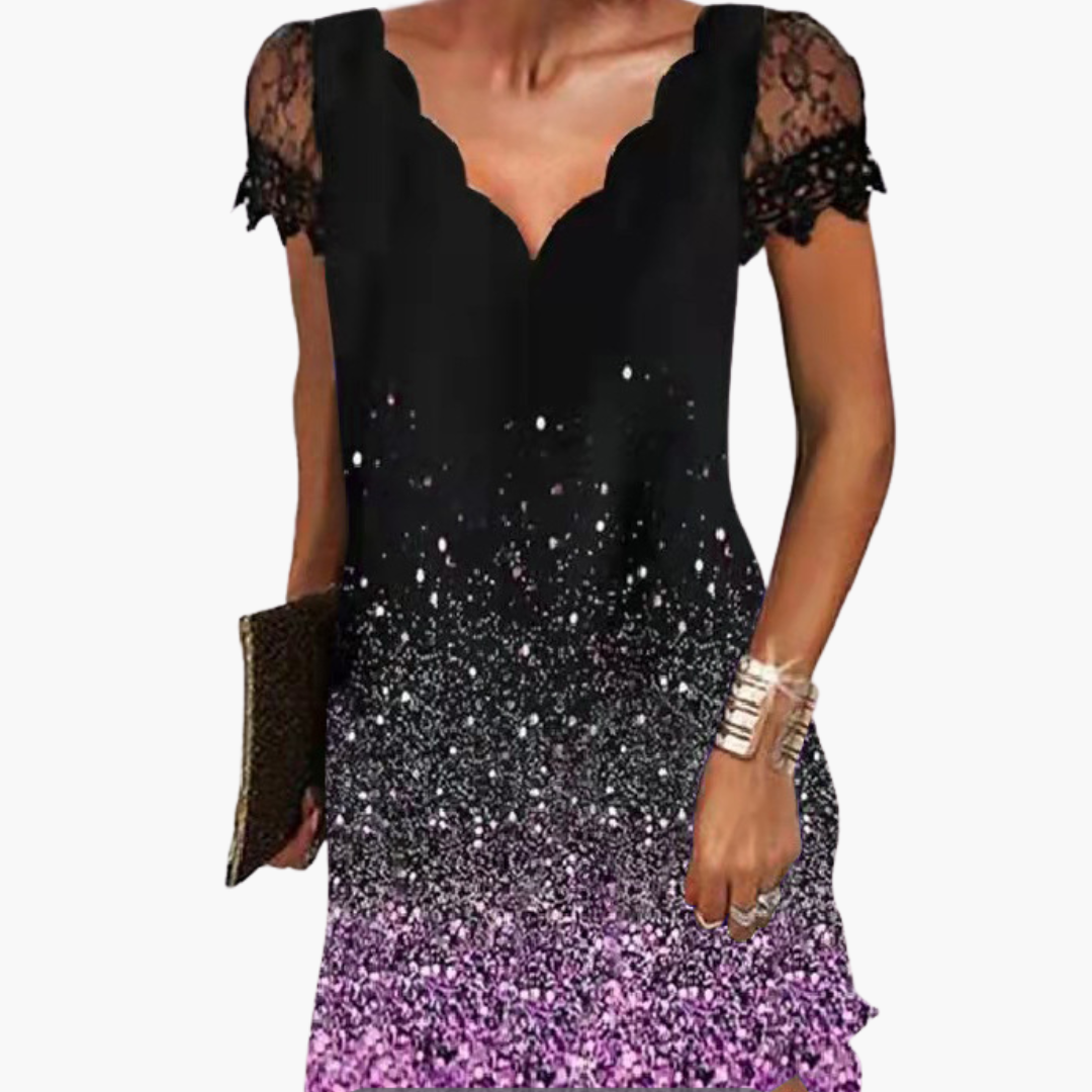Women's Decorative Detail Dress – Minimal Chic Everyday Style