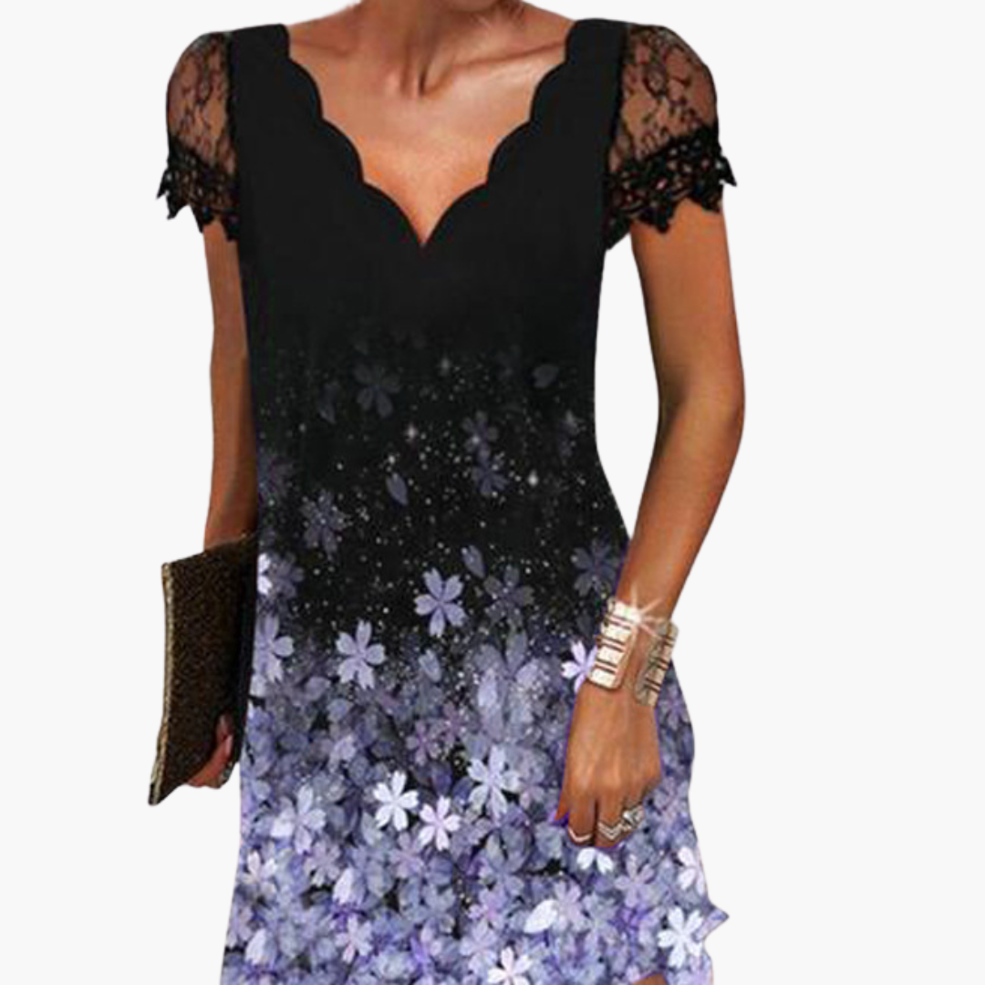 Women's Decorative Detail Dress – Minimal Chic Everyday Style