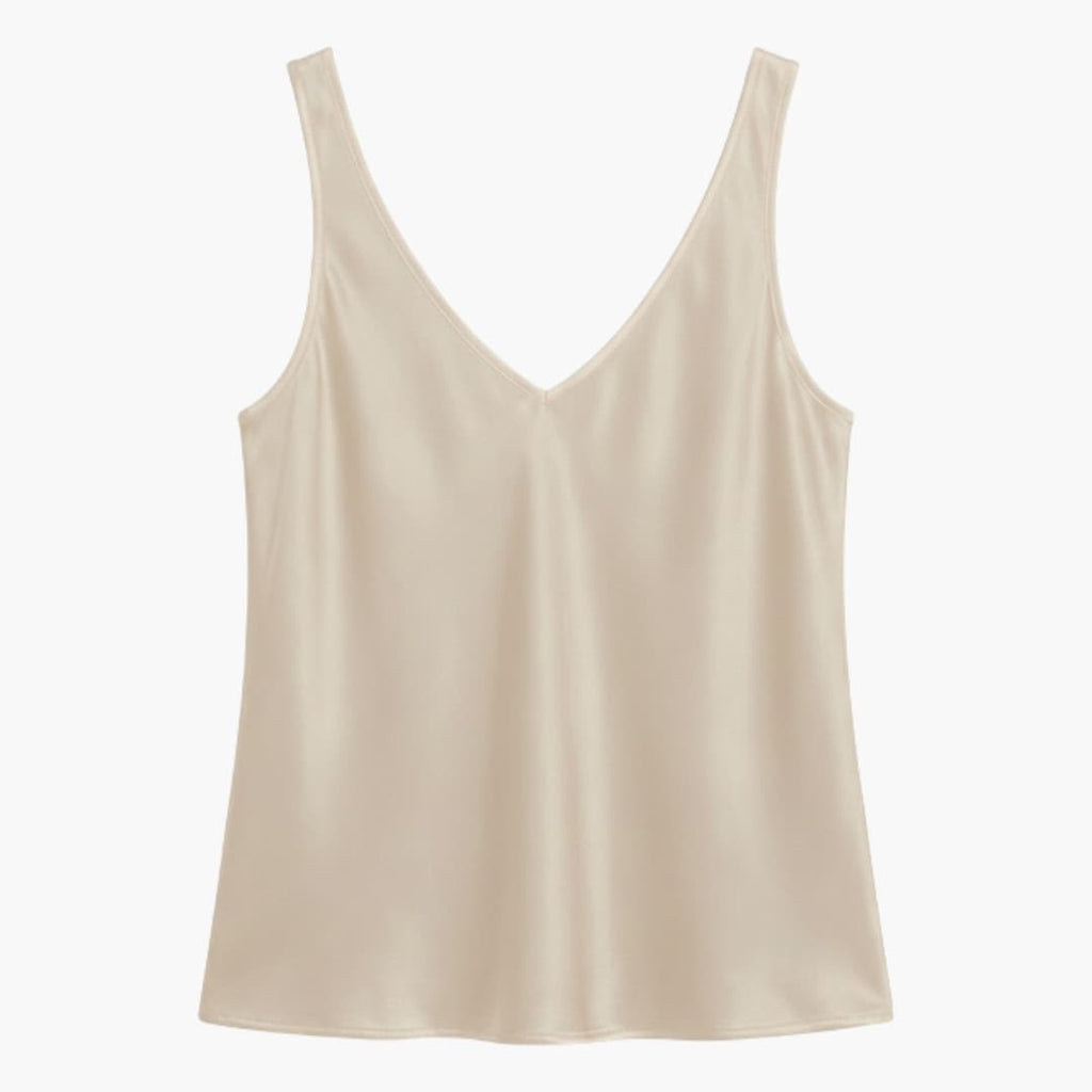Women's Silk Tank Top – Sleeveless Summer Everyday Style
