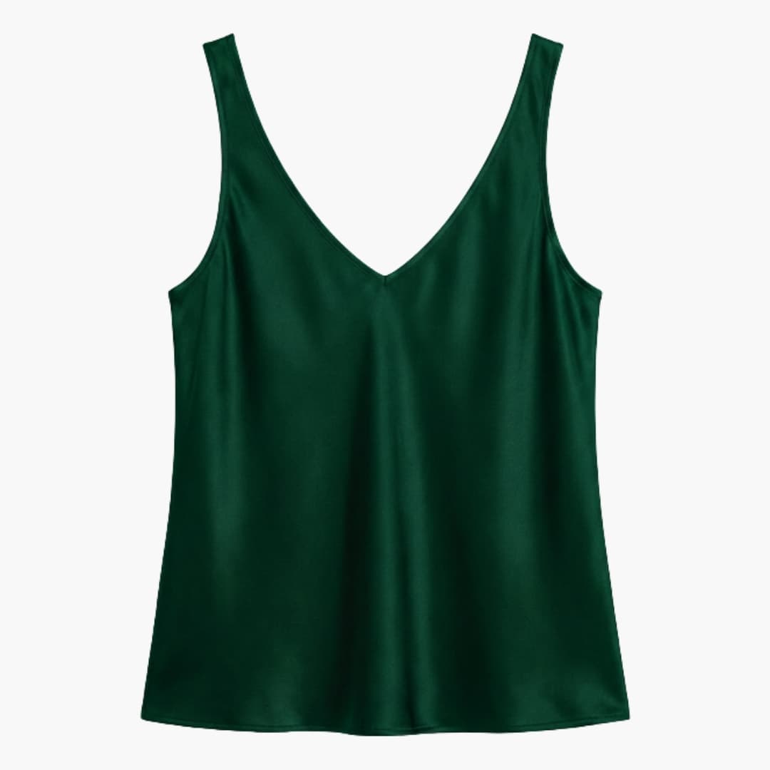 Women's Silk Tank Top – Sleeveless Summer Everyday Style