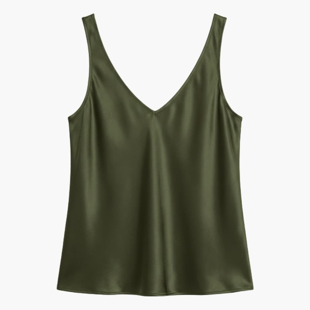 Women's Silk Tank Top – Sleeveless Summer Everyday Style