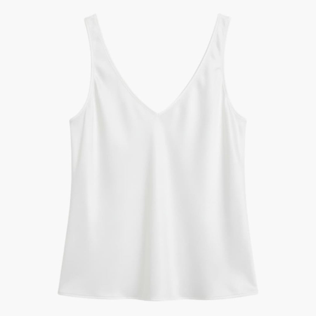 Women's Silk Tank Top – Sleeveless Summer Everyday Style