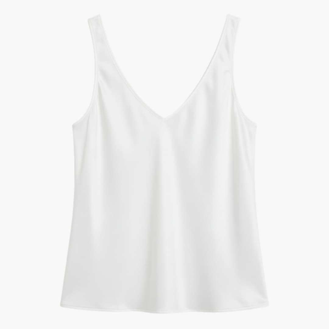 Women's Silk Tank Top – Sleeveless Summer Everyday Style