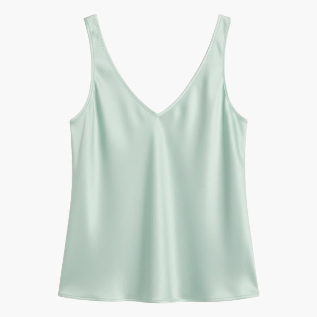 Women's Silk Tank Top – Sleeveless Summer Everyday Style