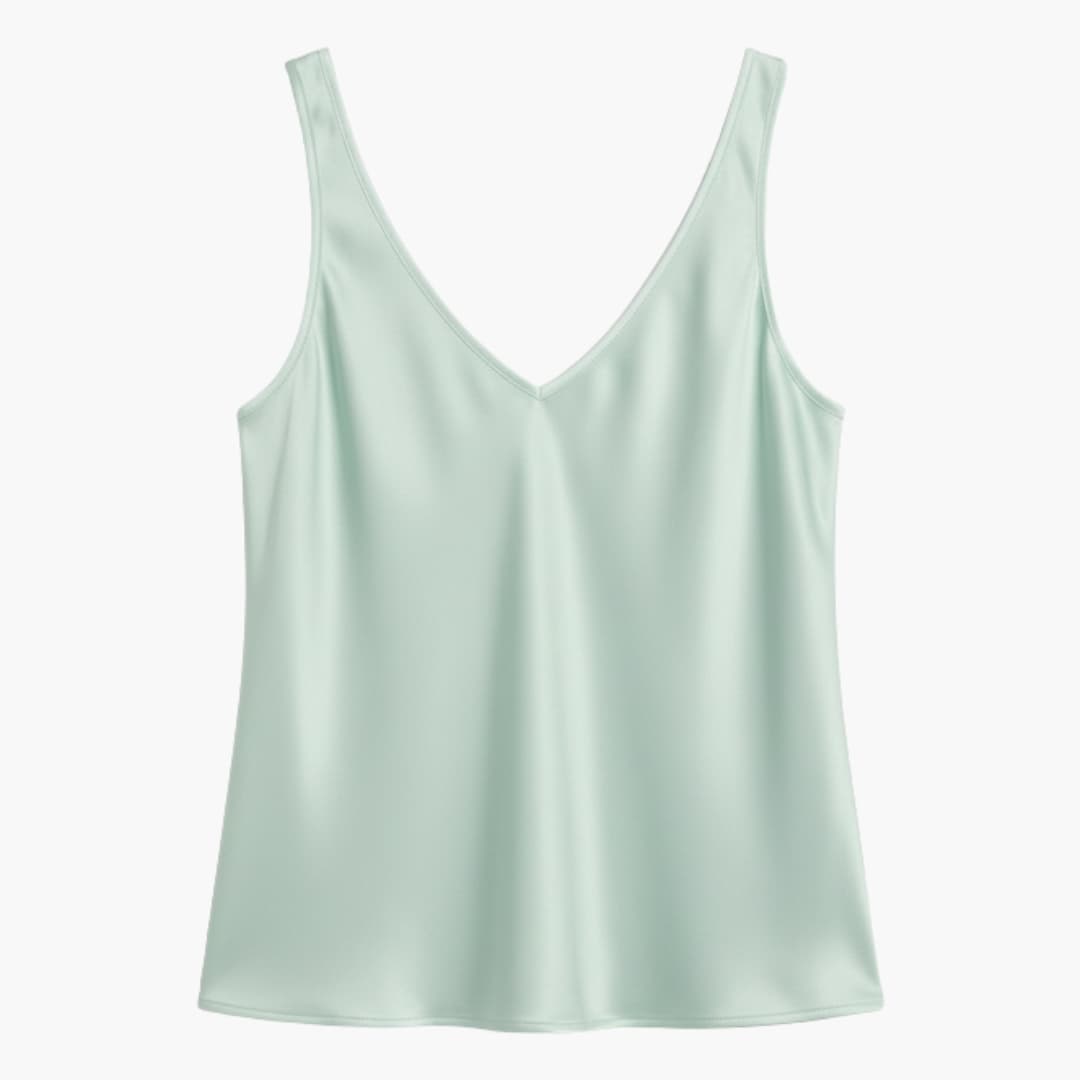 Women's Silk Tank Top – Sleeveless Summer Everyday Style