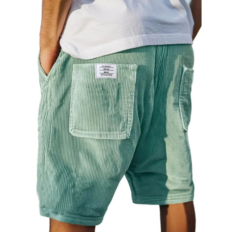 Men's Velvet Shorts - Soft Casual Shorts for Summer