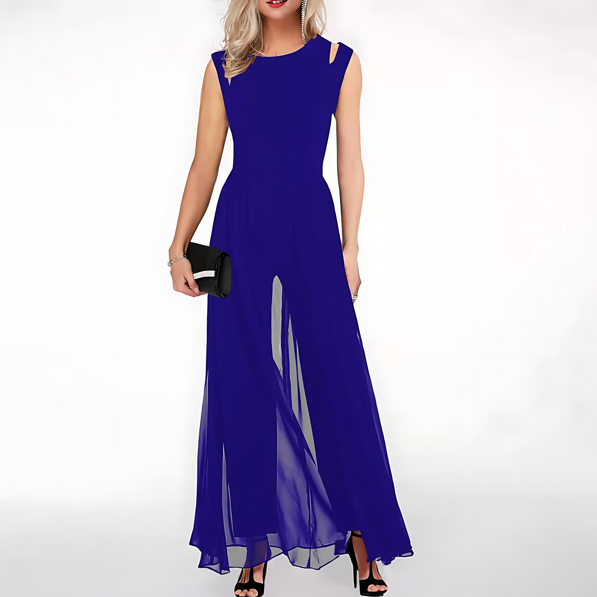 Women's Cotton Jumpsuit – Soft Elegant Comfortable Everyday Style