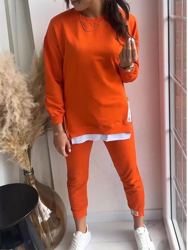 Women's Long Sleeve Tracksuit Set – Comfortable Fitted Everyday Style